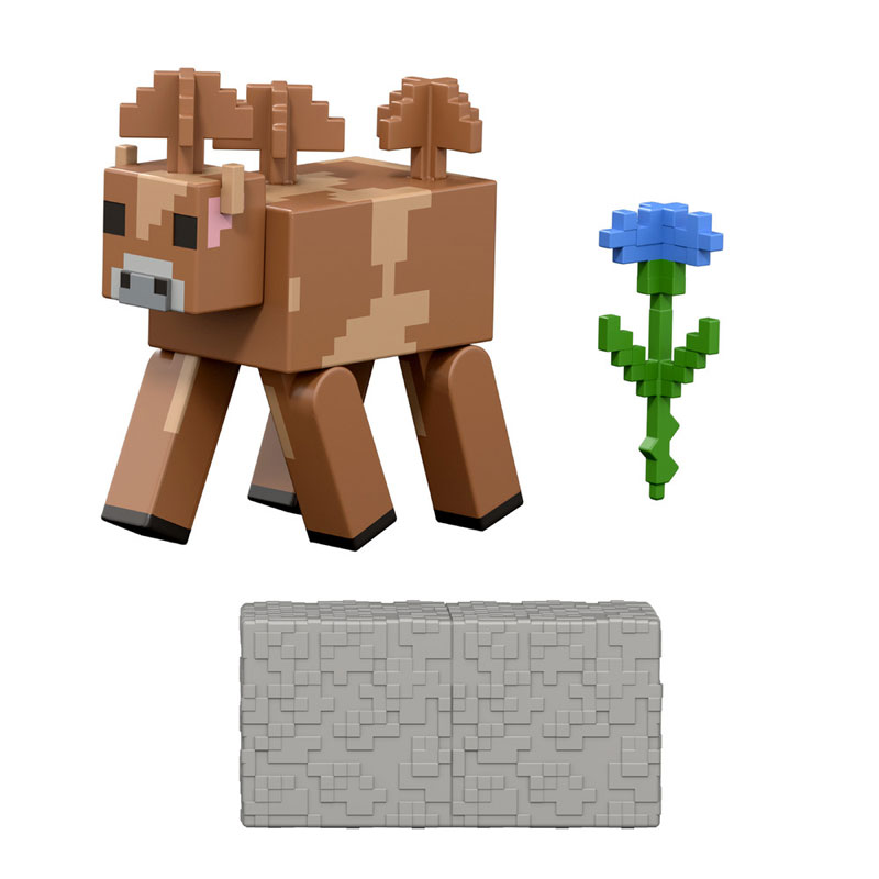 Mattel Minecraft B Φιγούρα 8cm Mooshroom JJR95