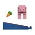 Mattel Minecraft B Φιγούρα 8cm Pig JJR96