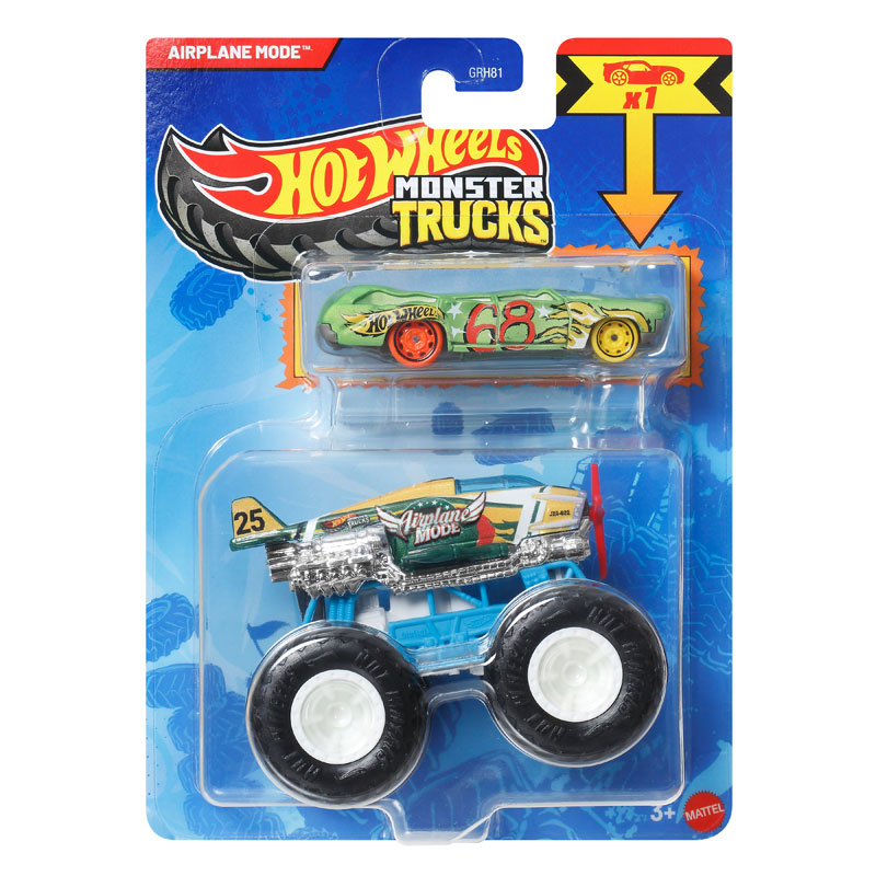 Mattel Hot Wheels Metal Monster S - Airplane Mode