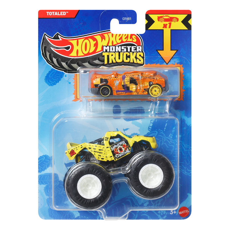 Mattel Hot Wheels Metal Monster S - Totaled