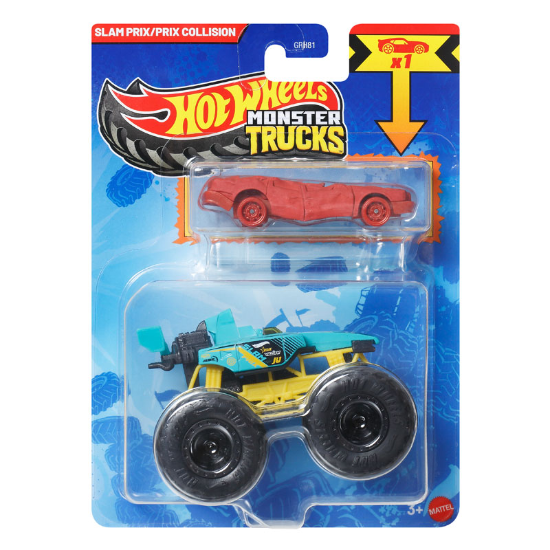 Mattel Hot Wheels Metal Monster S - Slam Prix / Prix Collision