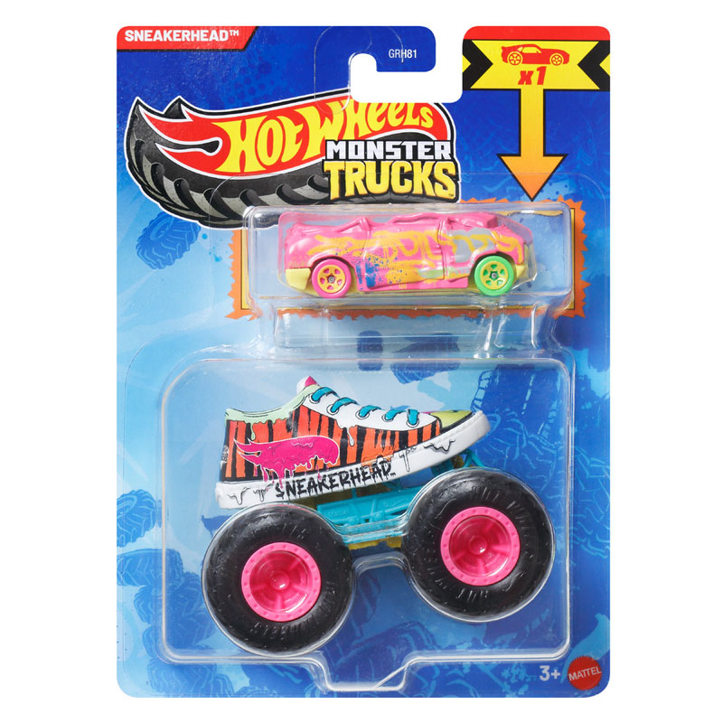 Mattel Hot Wheels Metal Monster T - Sneakerhead JJT58