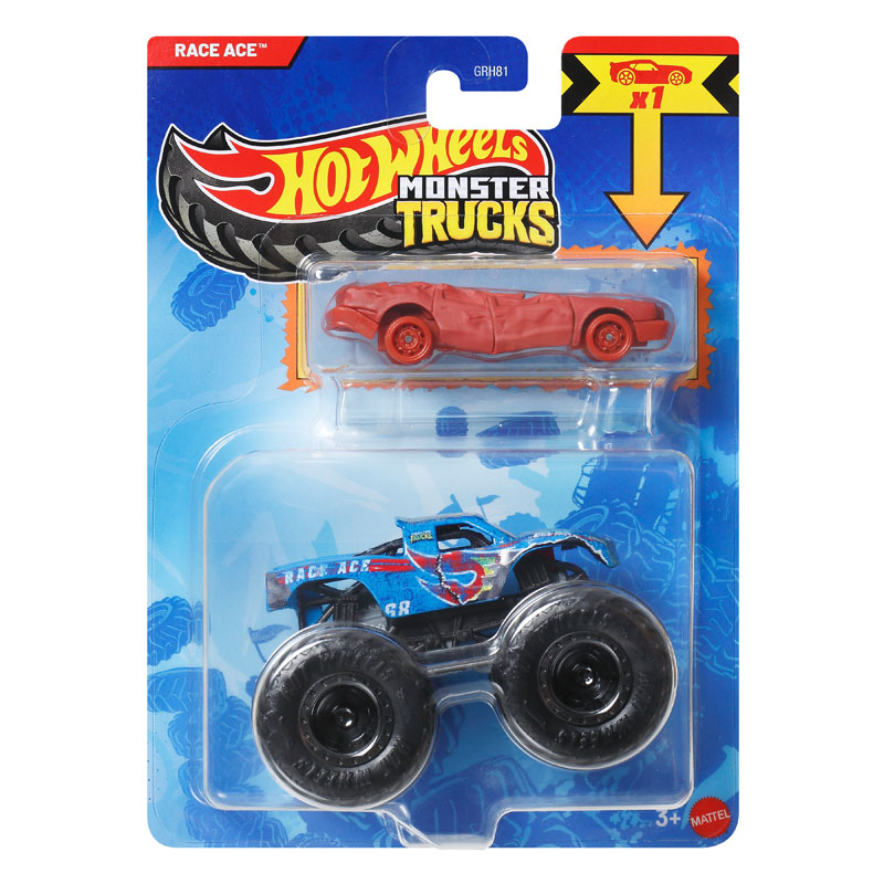 Mattel Hot Wheels Metal Monster S - Race Ace