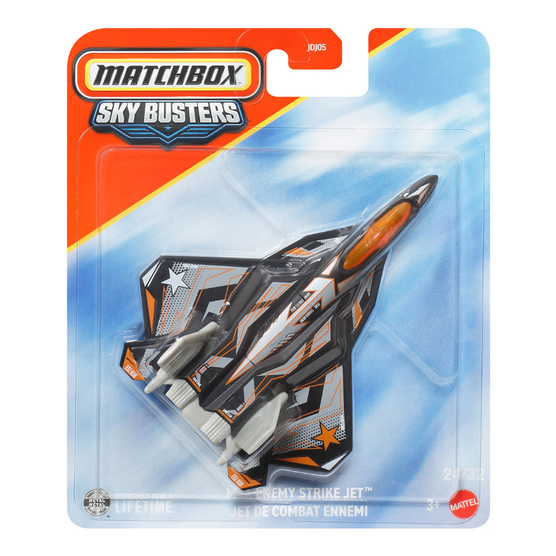 Mattel Matchbox Αεροπλανάκι J MBX Enemy Strike Jet