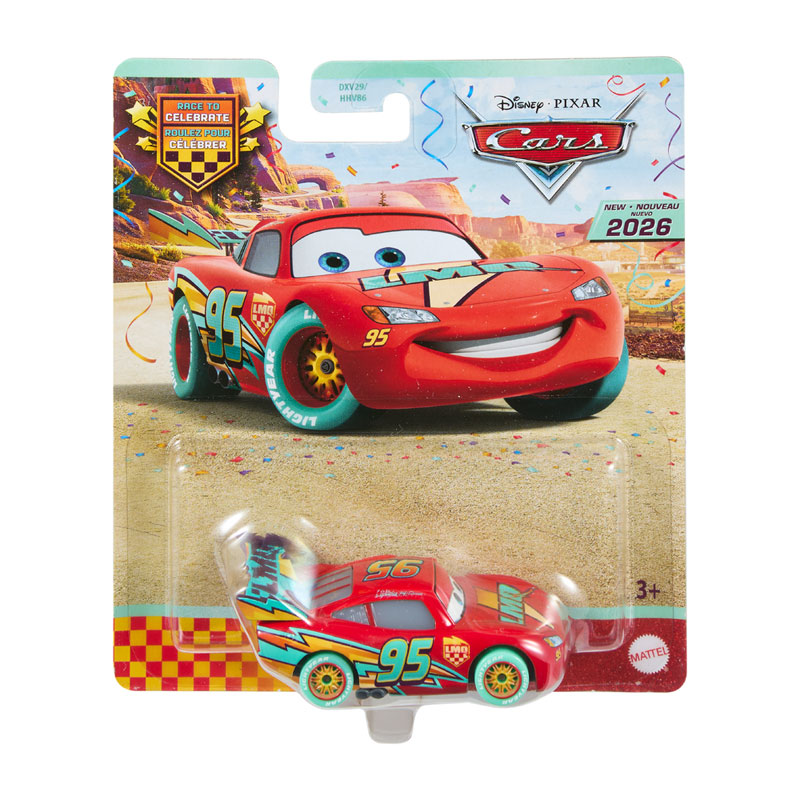 Mattel Disney Pixar Cars FH - Race To Celebrate Lightning McQueen