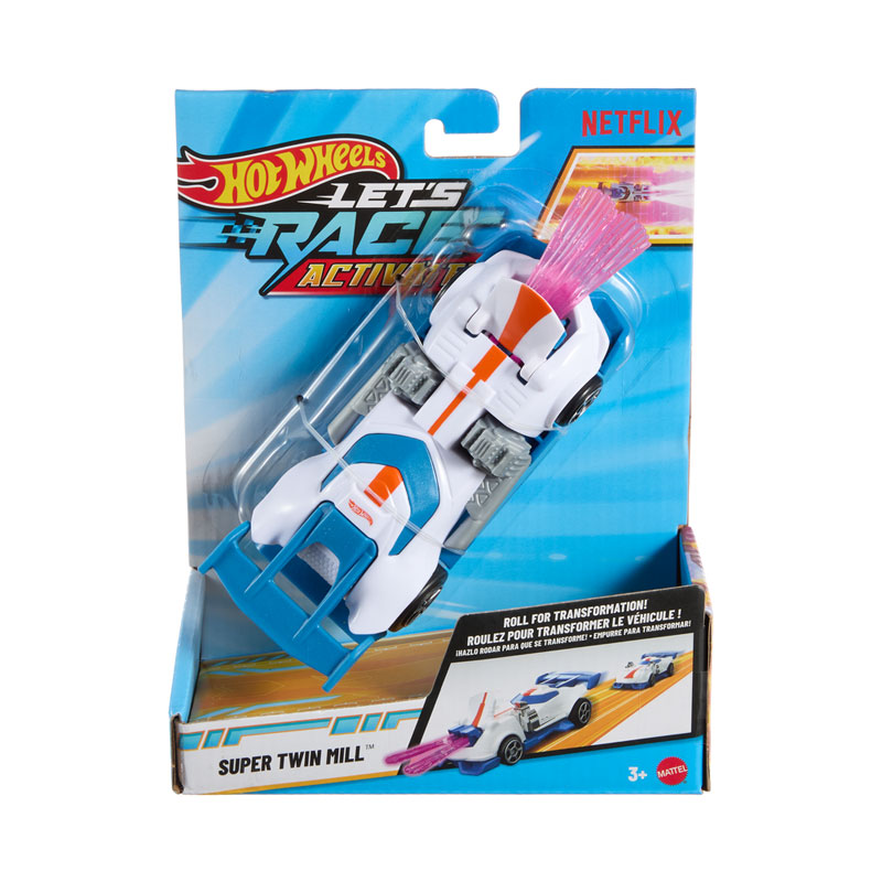 Mattel Hot Wheels Let's Race Activate! Αυτοκινητάκι 1:32 Super Twin Mill