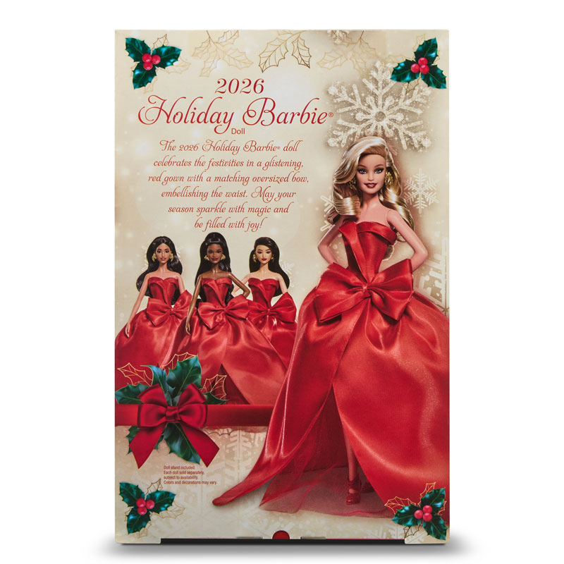 Mattel Barbie® Signature Holiday 2026 Blonde Doll JJX65