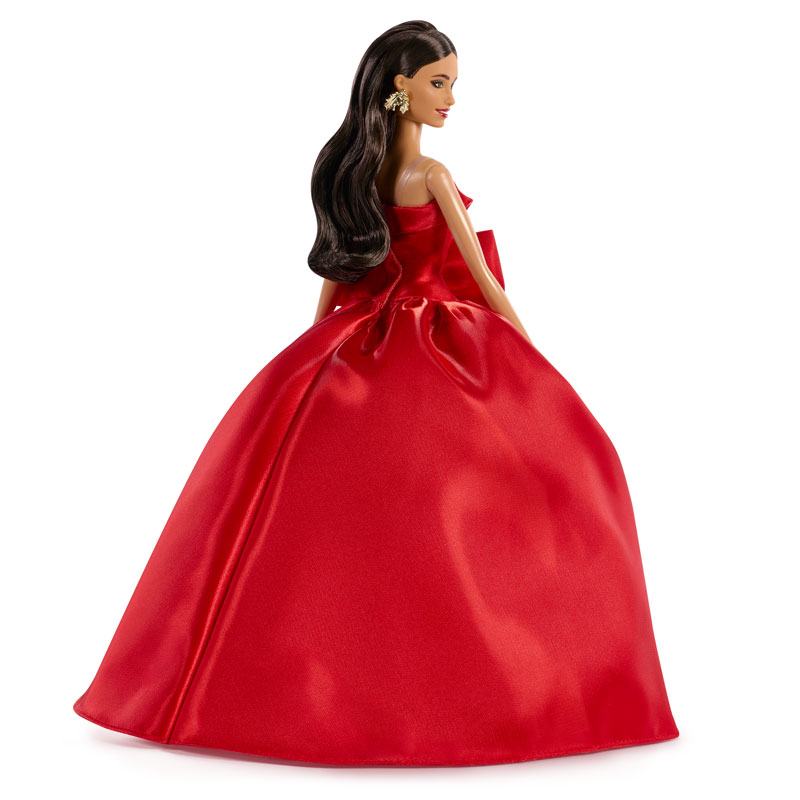 Mattel Barbie® Signature Holiday Brown Hair Brunette Doll JJX67