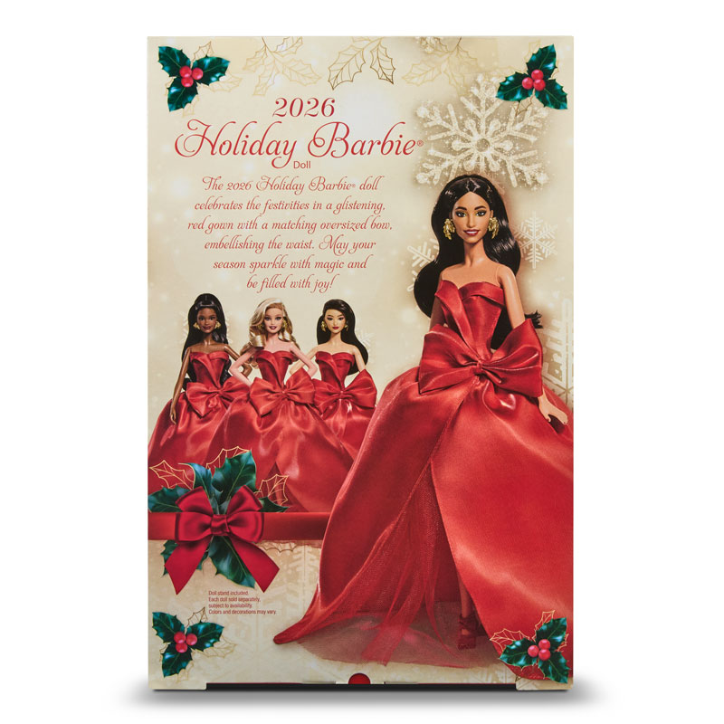 Mattel Barbie® Signature Holiday Brown Hair Brunette Doll JJX67