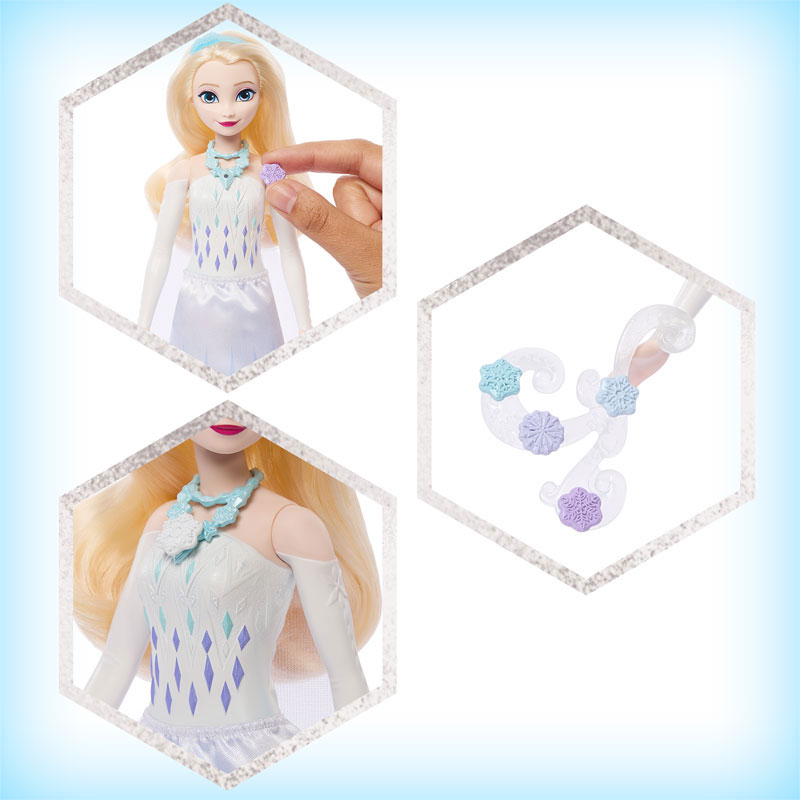 Λαμπάδα Mattel Disney Frozen Jewel Reveal Elsa με Κοσμηματοθήκη JJY36