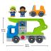 Fisher-Price® Little People® Let's Go Load & Roll Hauler - Νταλίκα με Όχημα & Φιγούρες JJY78