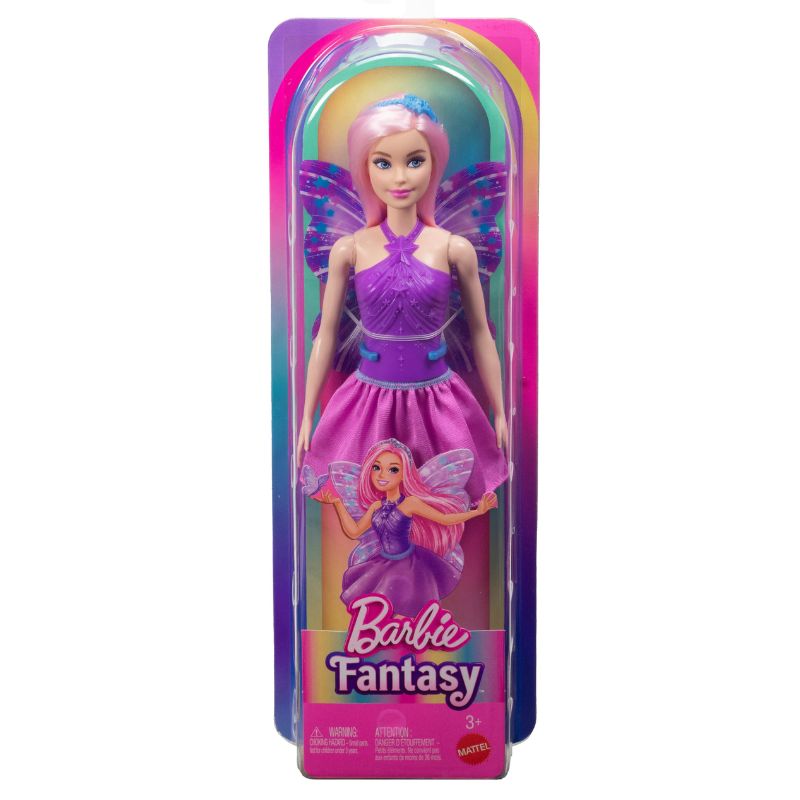 Mattel Barbie Fantasy Νεραΐδα Μπαλαρίνα Ροζ Μαλλιά