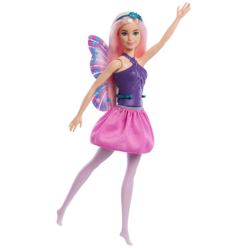 Mattel Barbie Fantasy Νεραΐδα Μπαλαρίνα Ροζ Μαλλιά