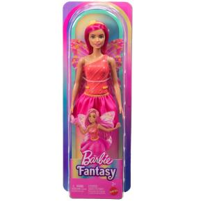 Mattel Barbie Fantasy Νεραΐδα Μπαλαρίνα Φούξια Μαλλιά