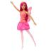 Mattel Barbie Fantasy Νεραΐδα Μπαλαρίνα Φούξια Μαλλιά