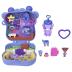 Mattel Polly Pocket™ & Adventures Compact Play Set E Ο κόσμος της Polly Blueberry Besties Compact