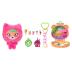 Λαμπάδα Mattel Polly Pocket Plushie Bear Compact Playset Μίνι Λούτρινο Αρκουδάκι JKC79
