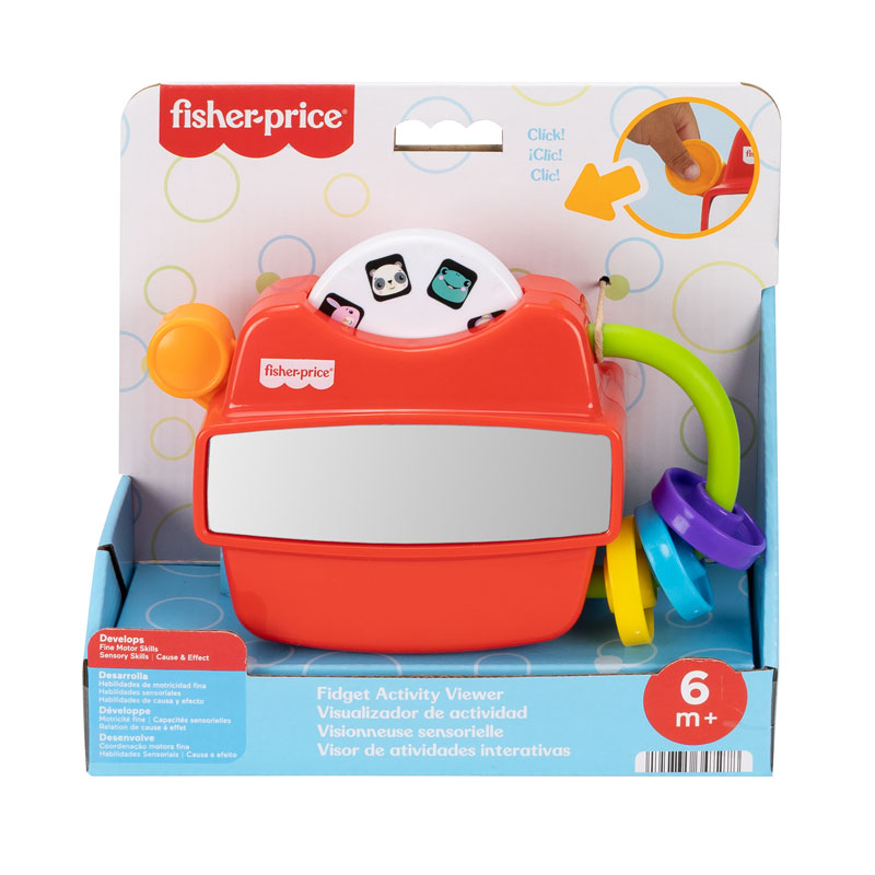 Fisher-Price® Fidget Activity Viewer Μίνι Κλασικό Παιχνίδι Viewmaster JKD58