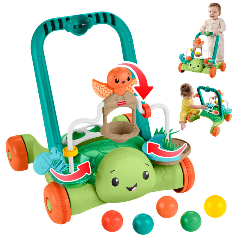 Fisher-Price® Moves With You™ Turtle Walker - Στράτα Χελώνα JKD63