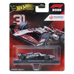 Mattel Hot Wheels Συλλεκτικό Αυτοκινητάκι 2025 MoneyGram Haas Formula 1 Team #31