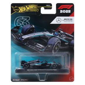 Mattel Hot Wheels Συλλεκτικό Αυτοκινητάκι 2025 Mercedes-AMG Petronas Formula 1 Team #63