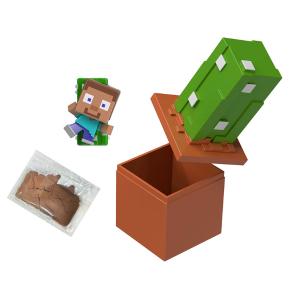Mattel Minecraft Μίνι Φιγούρες Εξόρηξης 5cm - Steve JKF67