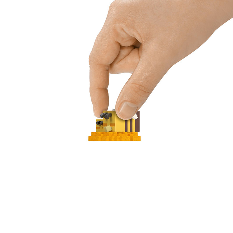 Mattel Minecraft Μίνι Φιγούρες Εξόρηξης 5cm - Bee JKF69