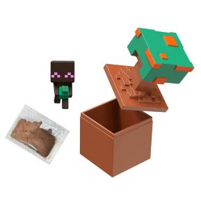 Mattel Minecraft Μίνι Φιγούρες Εξόρηξης 5cm - Enderman JKF70