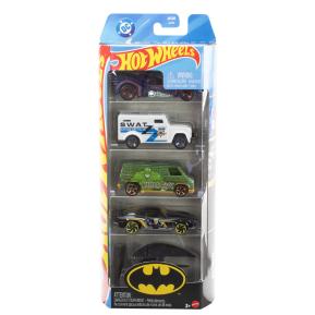 Mattel Hot Wheels Αυτοκινητάκια K Σετ Των 5 Batman JKG08