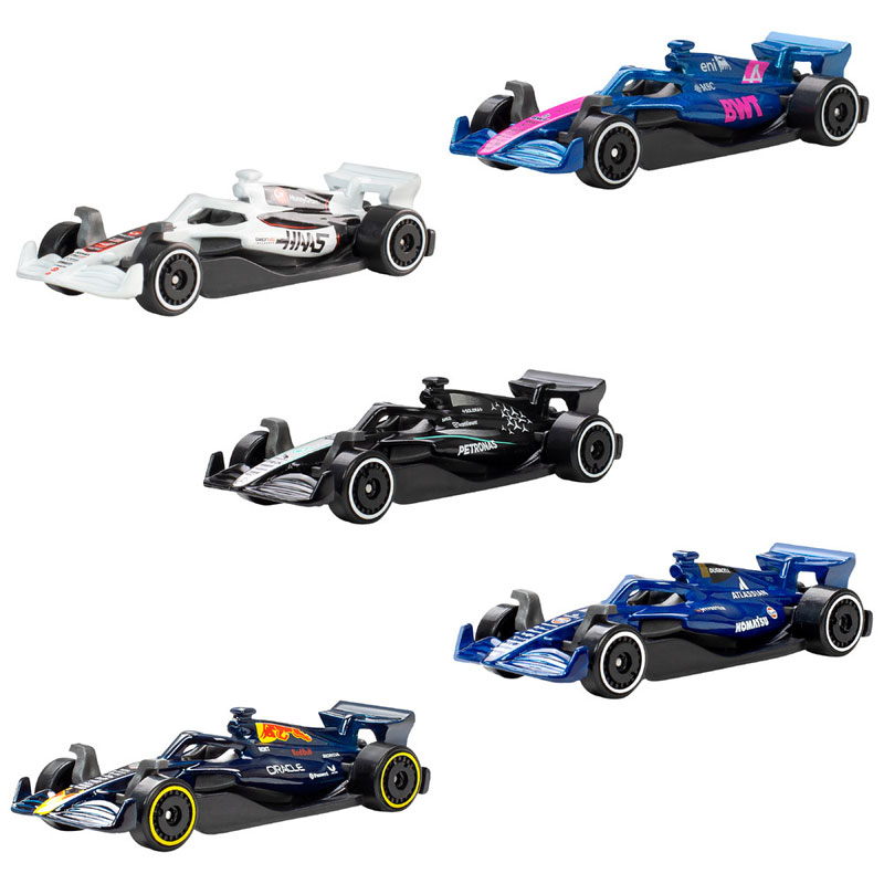 Mattel Hot Wheels Αυτοκινητάκια K Σετ Των 5 Formula1 JKG12