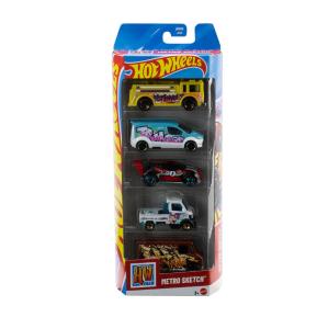 Mattel Hot Wheels Αυτοκινητάκια K Σετ Των 5 Metro Sketch JKG13