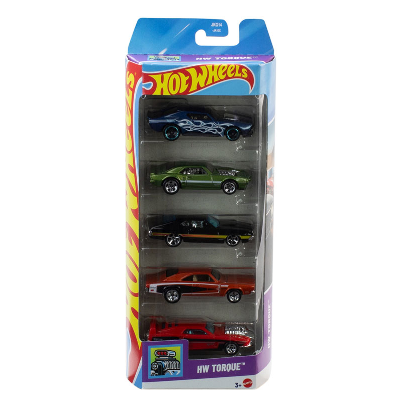 Mattel Hot Wheels Αυτοκινητάκια K Σετ Των 5 HW Torque JKG14
