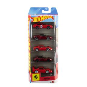 Mattel Hot Wheels Αυτοκινητάκια N Σετ Των 5 Ferrari JKG16