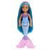 Mattel Barbie Chelsea Παραμυθένιος Κόσμος - Γοργόνα Γαλάζια Μαλλιά JKH55