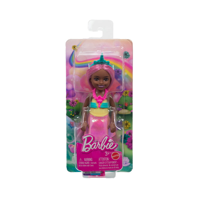 Mattel Barbie Chelsea Παραμυθένιος Κόσμος - Μονόκερος Ροζ Μαλλιά JKH57