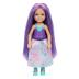 Mattel Barbie Chelsea Παραμυθένιος Κόσμος - Πριγκίπισσα Μωβ Μαλλιά JKH60