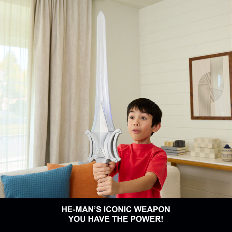 Mattel Masters of the Universe® Power of Grayskull Power Sword™ Σπαθί με Φώτα και Ήχους JKJ17