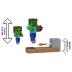 Mattel Minecraft Redstone Charged Βασική Φιγούρα με αξεσουάρ - Zombie Arrow Trap JKK03