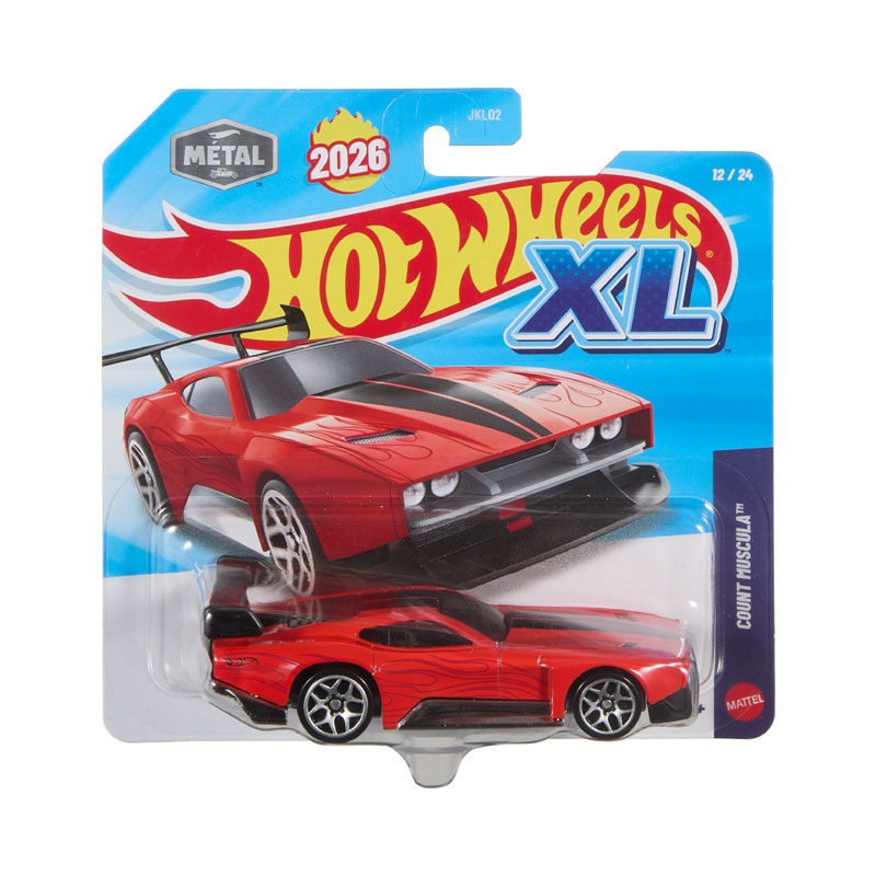 Mattel Hot Wheels 2026 Αυτοκινητάκι XL B Count Muscula 12/24
