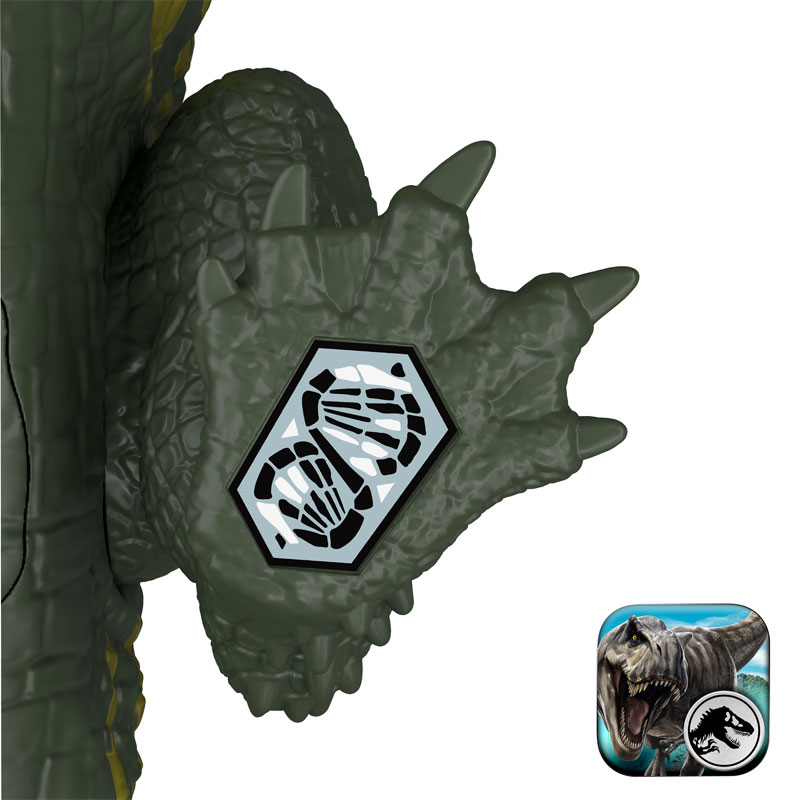 Mattel Jurassic World Survival Wild Roar D Δεινόσαυρος με κινούμενα μέλη & ήχους Stomatosuchus