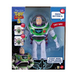 Mattel Disney & Pixar Toy Story 5 Buzz Lightyear Φιγούρα 27cm με Κίνηση & Ήχους JKL97