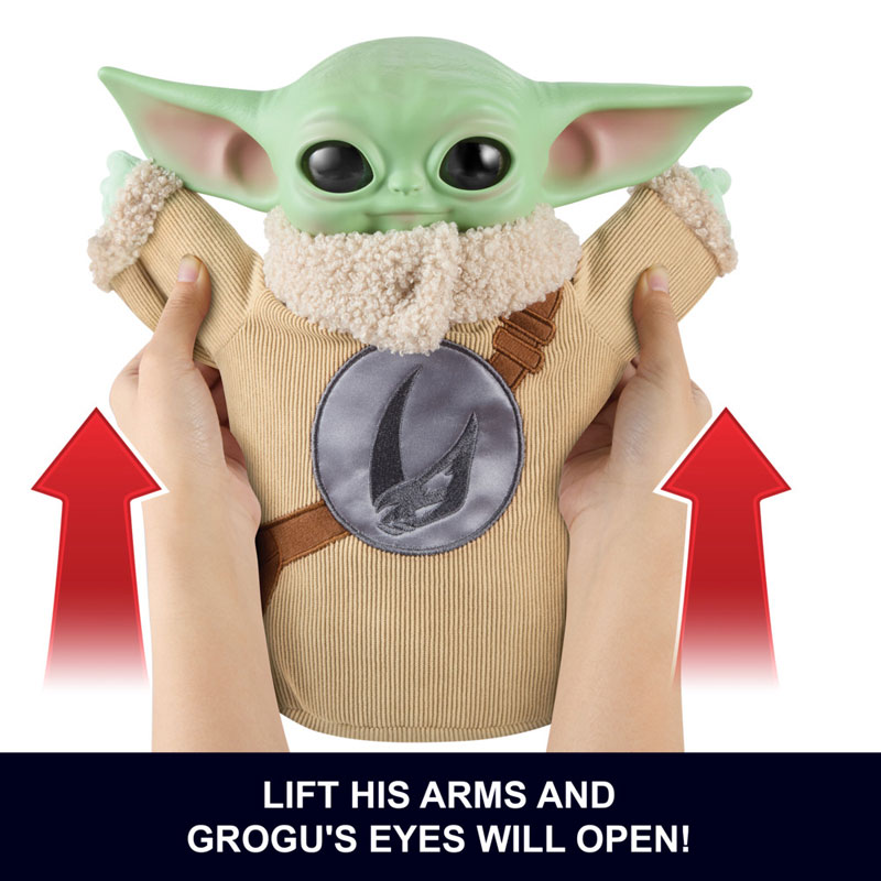 Mattel Star Wars The Mandalorian & Grogu Λούτρινο Grogu "Σήκωσέ Με" JKN44