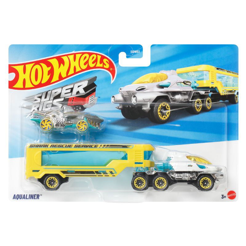 Mattel Hot Wheels Σούπερ Νταλίκα Aqualiner