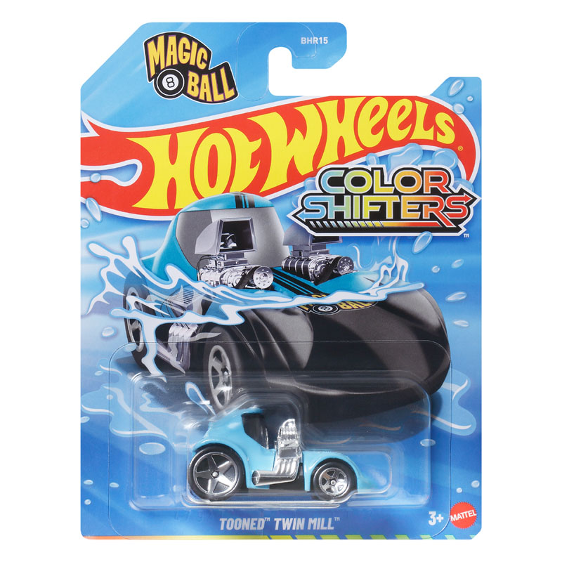 Mattel Hot Wheels Χρωμοκεραυνοί E Tooned Twin Mill