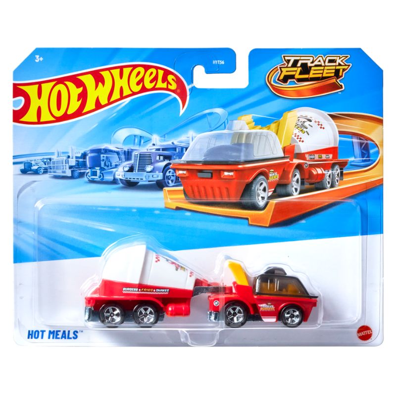 Mattel Hot Wheels Νέες Νταλίκες Track Fleet E - Hot Meals JKP31