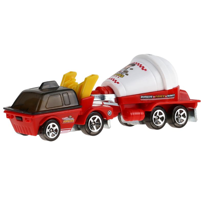 Mattel Hot Wheels Νέες Νταλίκες Track Fleet E - Hot Meals JKP31