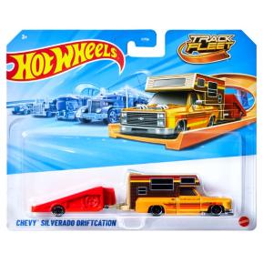 Mattel Hot Wheels Νέες Νταλίκες Track Fleet E - Chevy Silverado Driftcation JKP33