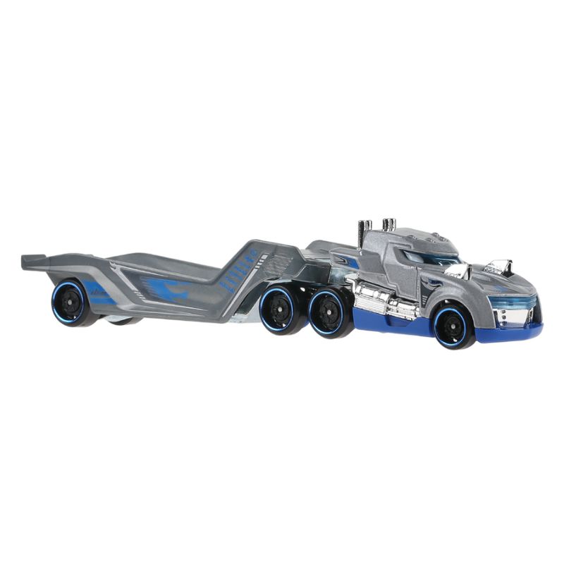 Mattel Hot Wheels Νέες Νταλίκες Track Fleet E - Semi Twin Mill