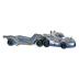 Mattel Hot Wheels Νέες Νταλίκες Track Fleet E - Semi Twin Mill
