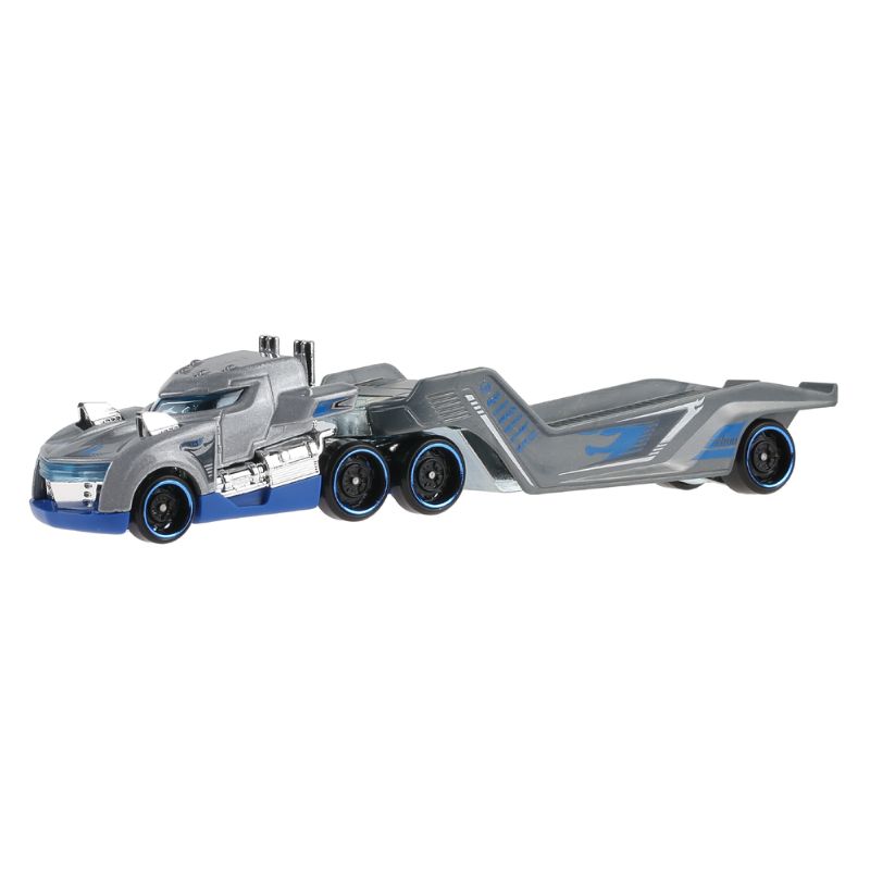 Mattel Hot Wheels Νέες Νταλίκες Track Fleet E - Semi Twin Mill